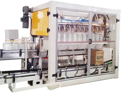 油桶自動(dòng)裝箱機(jī)